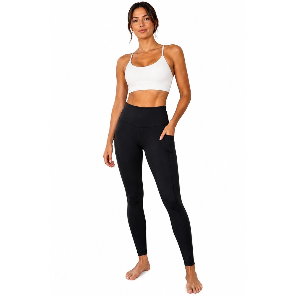 Athleta Ultimate Stash Pocket Leggings Black High Rise XXS RN 54023